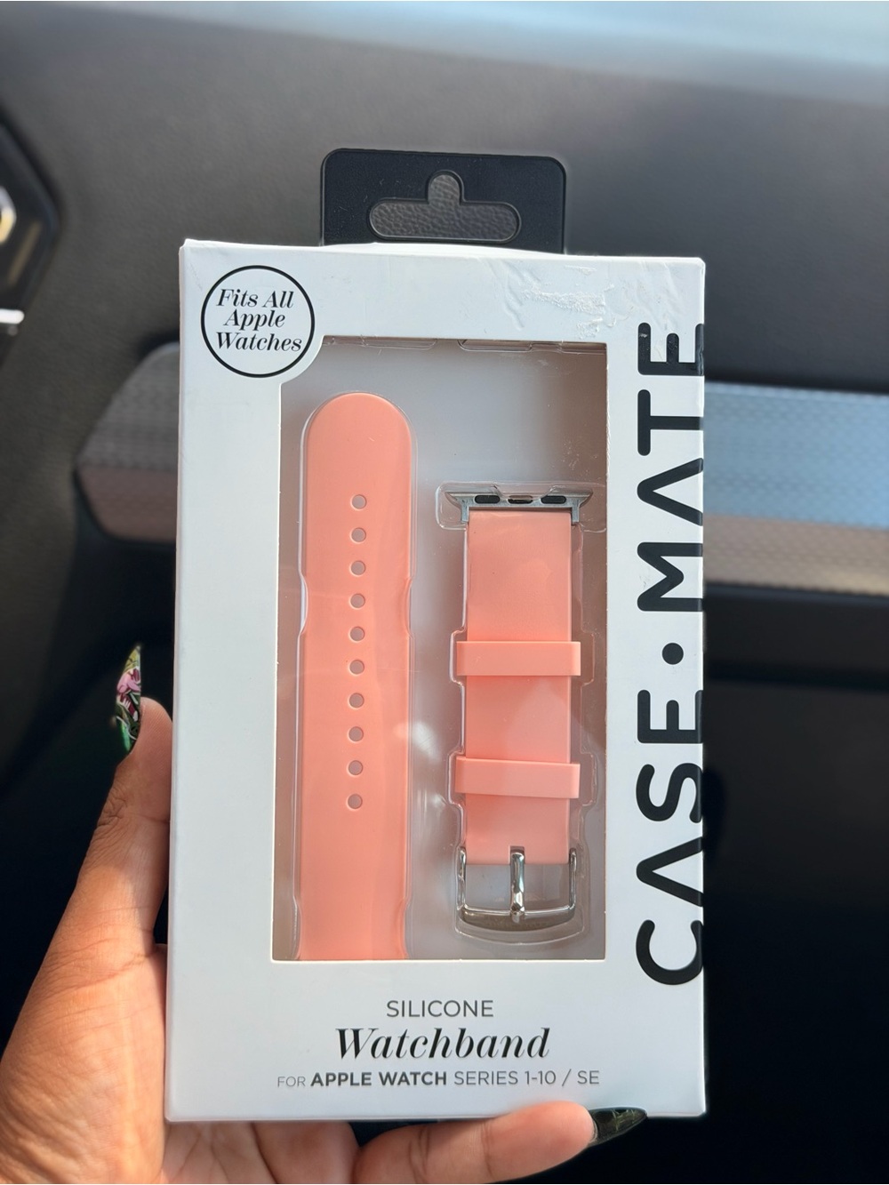 case-mate Coral Silicone Watchband for Apple Watch